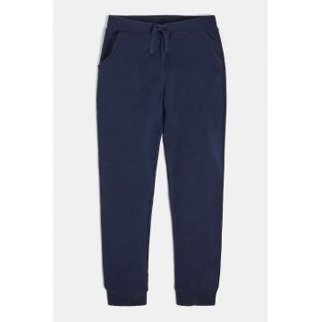 JEANS - Pantaloni sport de bumbac talie ajustabila