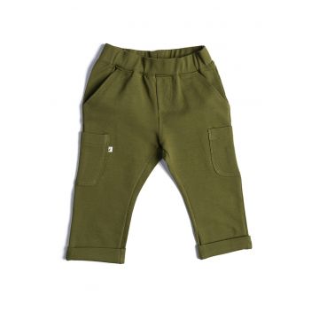 Pantaloni sport cu talie elastica