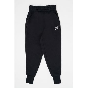 Pantaloni sport cu talie inalta si buzunare laterale