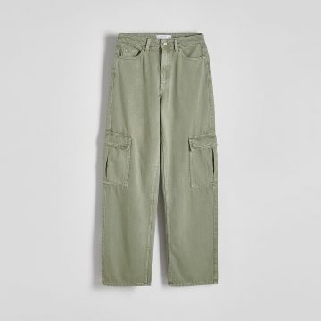 Reserved - Ladies` jeans trousers - Verde