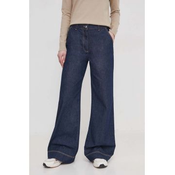 United Colors of Benetton jeansi femei, culoarea albastru marin