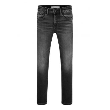 Blugi skinny cu talie medie