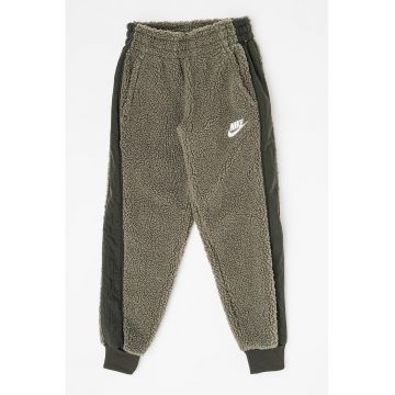 Pantaloni de trening din material teddy Winterized