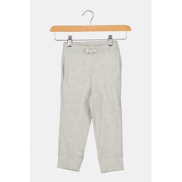 Pantaloni sport de bumbac organic cu buzunare oblice