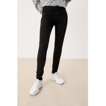 Blugi skinny cu talie medie