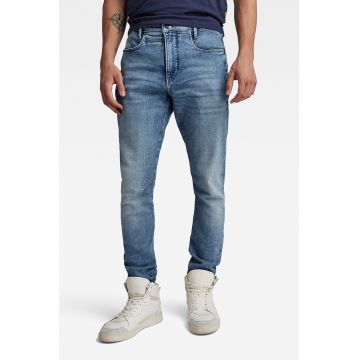 Blugi slim fit cu aspect decolorat D-staq 3D