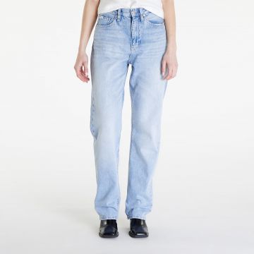 Calvin Klein Jeans High Rise Straight Jeans Denim Light