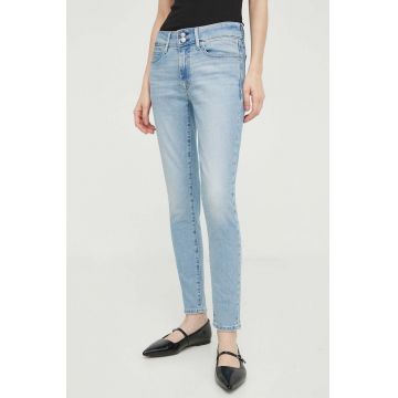 Levi's jeansi 711 DOUBLE BUTTON femei