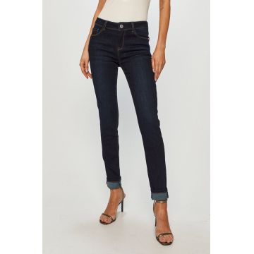 Morgan Jeans femei culoarea albastru marin