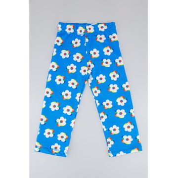 Pantaloni cu model floral