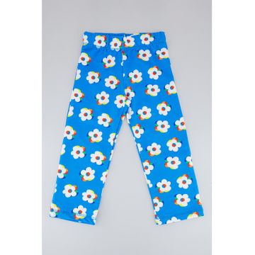 Pantaloni cu model floral