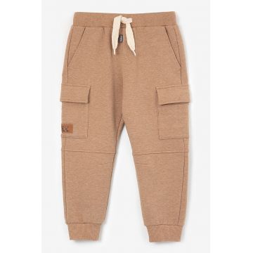 Pantaloni uni cargo