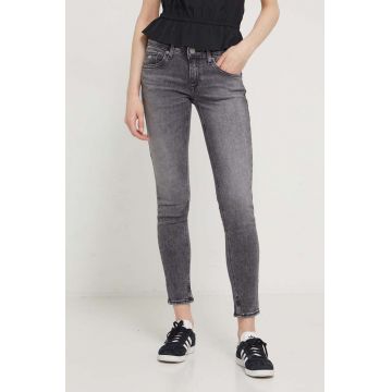 Tommy Jeans jeansi Scarlett femei, culoarea gri