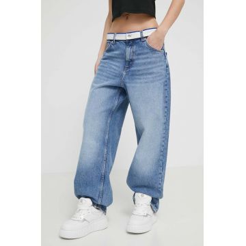 Hugo Blue jeansi Leni femei high waist
