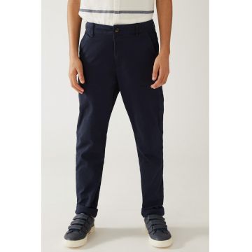 Pantaloni chino din amestec de bumbac