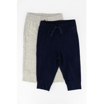 Set de pantaloni sport din bumbac organic - 2 perechi