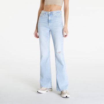 Blugi Tommy Jeans Sylvia High Rise Skinny Flared Jeans Denim Light