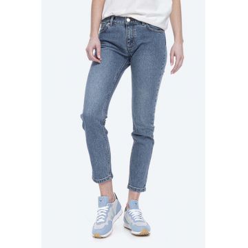 A.P.C. jeans Jean Etroit Court femei COZZK.F09042-INDIGO