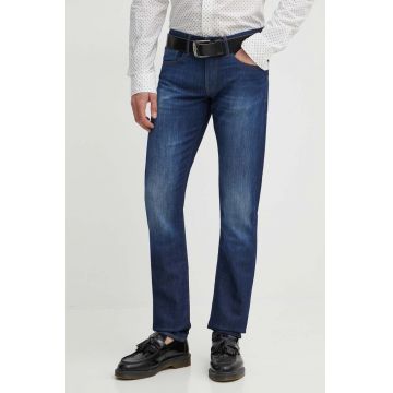 Armani Exchange jeansi barbati, culoarea violet