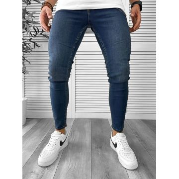 Blugi barbati conici albastri 12494 P18-1.3