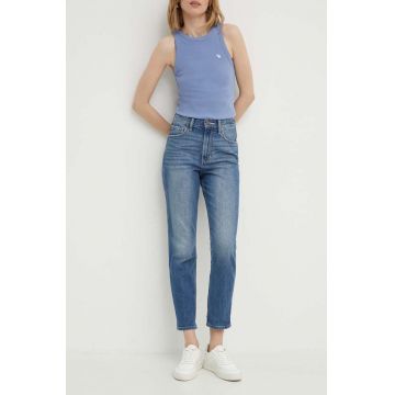 Hollister Co. jeansi femei high waist, KI355-4237-276