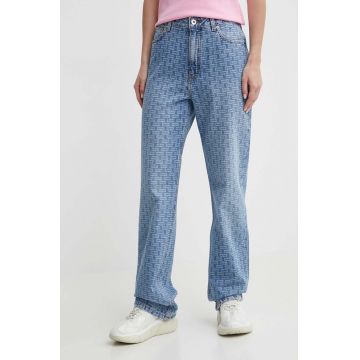 Hugo Blue jeansi femei high waist, 50514131