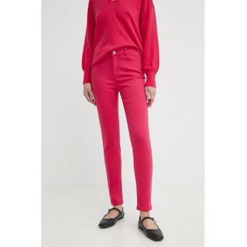 Morgan jeansi POLIA femei, culoarea roz, POLIA