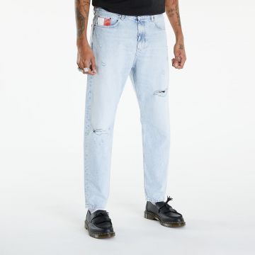 Blugi Tommy Jeans Isaac Relaxed Tapered Archive Jeans Denim Light