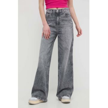 Tommy Jeans femei, culoarea gri, DW0DW17607