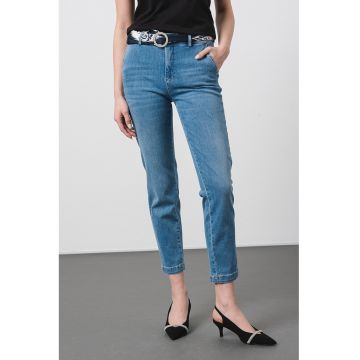 Blugi crop slim fit