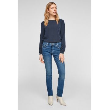 Blugi skinny cu 5 buzunare