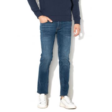 Blugi slim fit Tim - Bleumarin