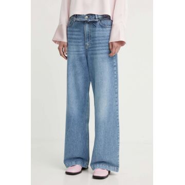 Day Birger et Mikkelsen jeansi Elijah - Blue Soft Denim femei, DAY65243334