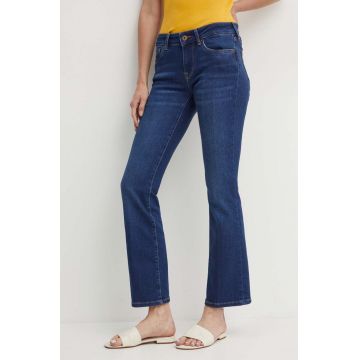 Pepe Jeans jeansi BOOTCUT LW femei high waist, PL204732DP6