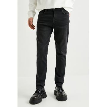 Blugi slim fit cu 5 buzunare