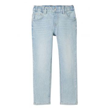 Blugi slim fit cu talie elastica