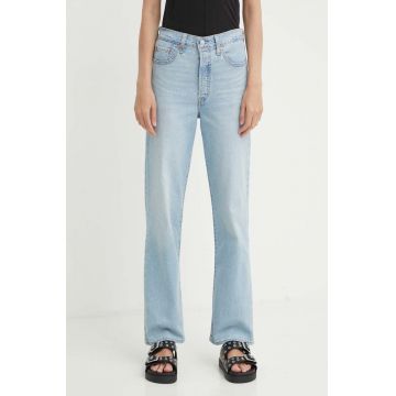 Levi's jeansi RIBCAGE STRAIGHT ANKLE femei high waist