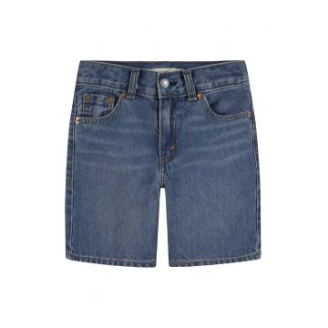 Pantaloni scurti de denim cu 5 buzunare