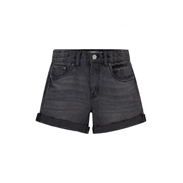 Pantaloni scurti mom-fit de bumbac organic