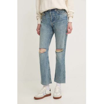 Pepe Jeans jeansi STRAIGHT JEANS UHW femei high waist, PL204593MS0