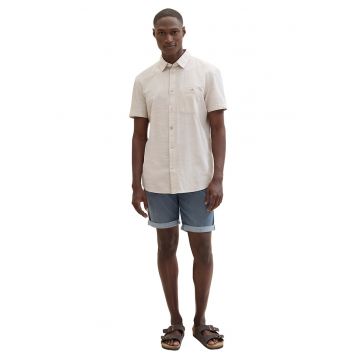 Blugi scurti cu aspect decolorat Josh