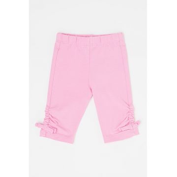 Colanti crop din amestec de bumbac cu fronseuri