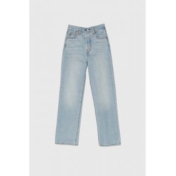 Levi's jeansi RIBCAGE STRAIGHT ANKLE femei high waist