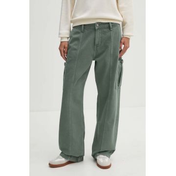 Pepe Jeans jeansi LOOSE ST JEANS HW CLR femei high waist, PL204726