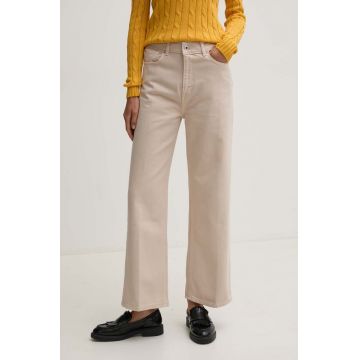 Pepe Jeans jeansi STRAIGHT JEANS UHW femei high waist, PL204731YH3