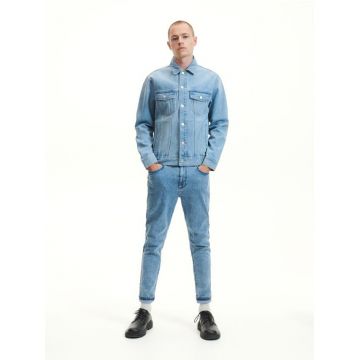 Reserved - Blugi skinny elastici - albastru