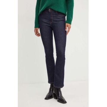 Weekend Max Mara jeansi femei high waist, 2425186011600