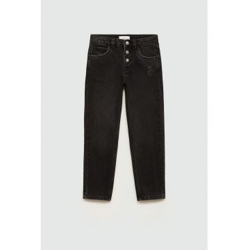 Blugi mom fit cu nasturi
