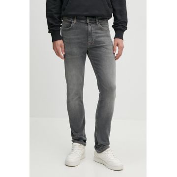 Boss Orange jeansi barbati, culoarea gri, 50520969