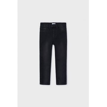 Jeggings cu garnitura contrastanta
